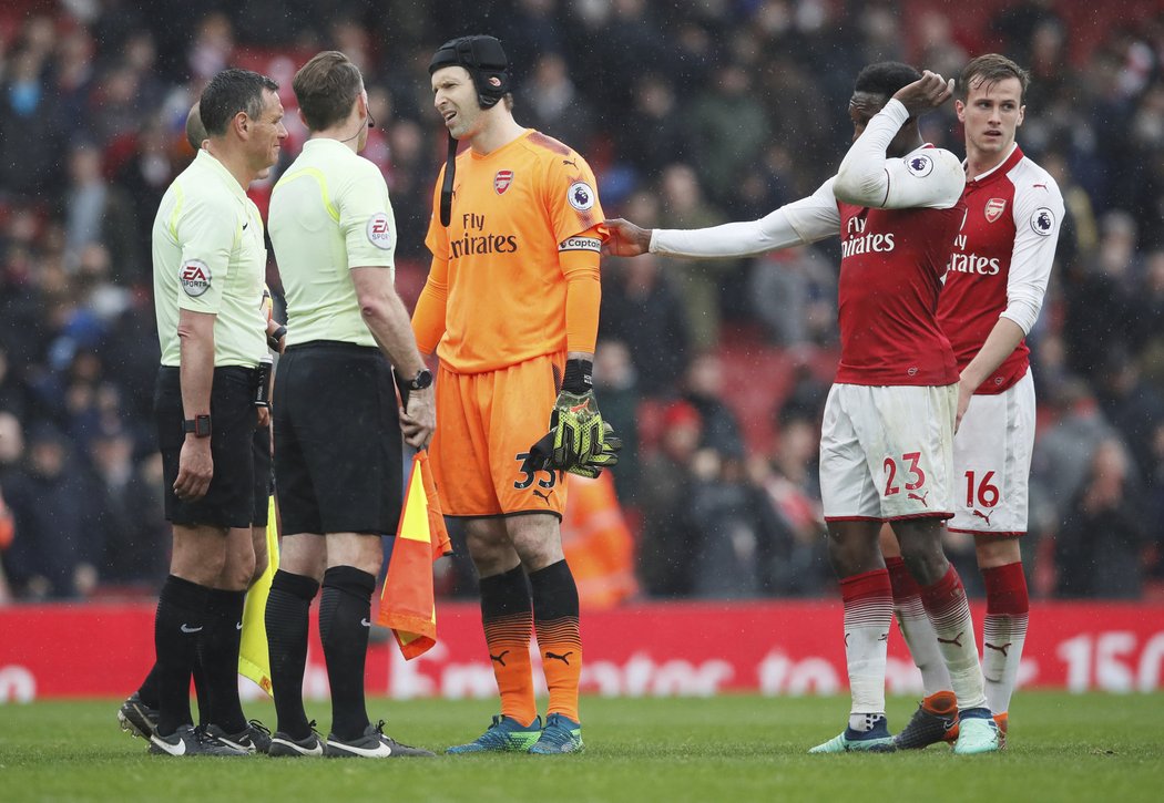 Petr Čech odchytal 100. ligový zápas v Premier League