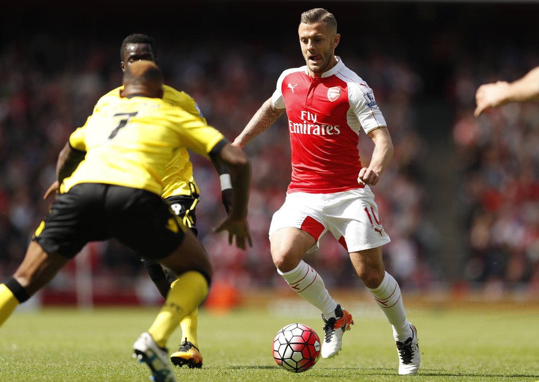 Do sestavy Arsenalu se vrátil uzdravený Jack Wilshere