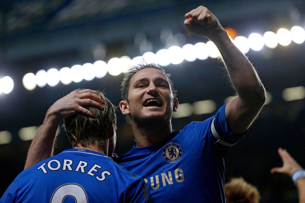 Torres a Lampard. Dva klíčoví muži Chelsea se proti Aston Ville prosadili i gólově