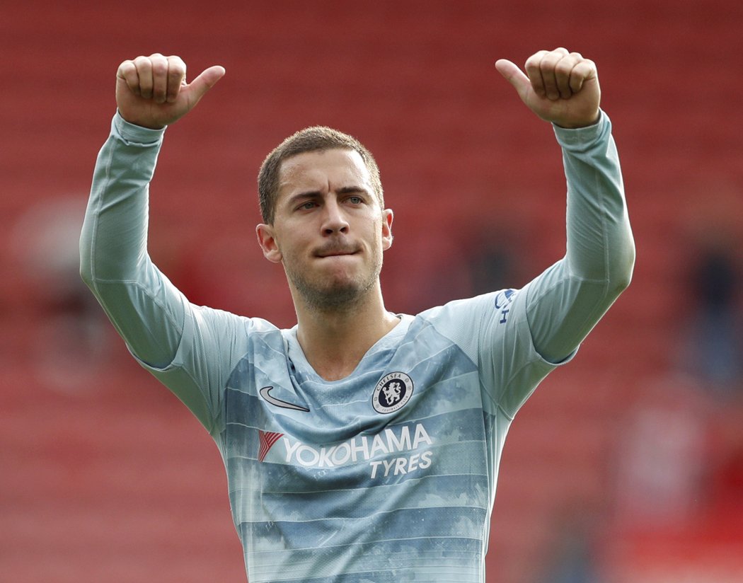 Eden Hazard z Chelsea je momentálně nejlepším střelcem Premier League