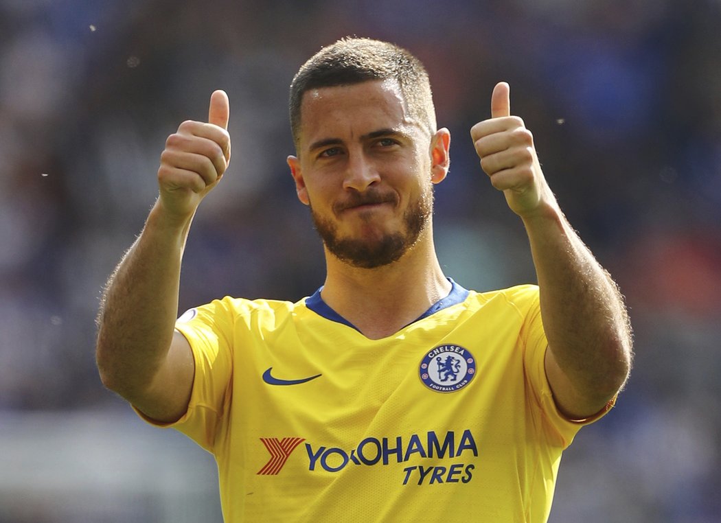 Eden Hazard se zápasem proti Leicesteru nejspíš rozloučil s Premier League