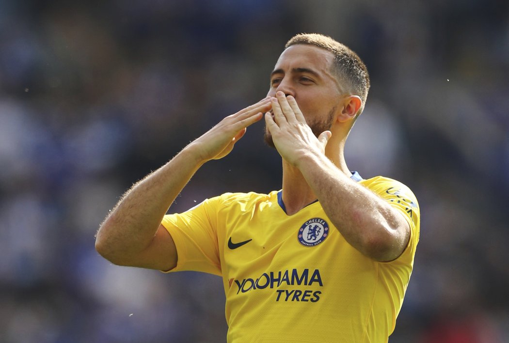 Eden Hazard se zápasem proti Leicesteru nejspíš rozloučil s Premier League