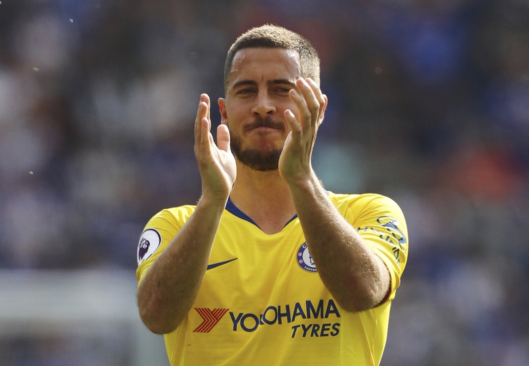 Eden Hazard se zápasem proti Leicesteru nejspíš rozloučil s Premier League