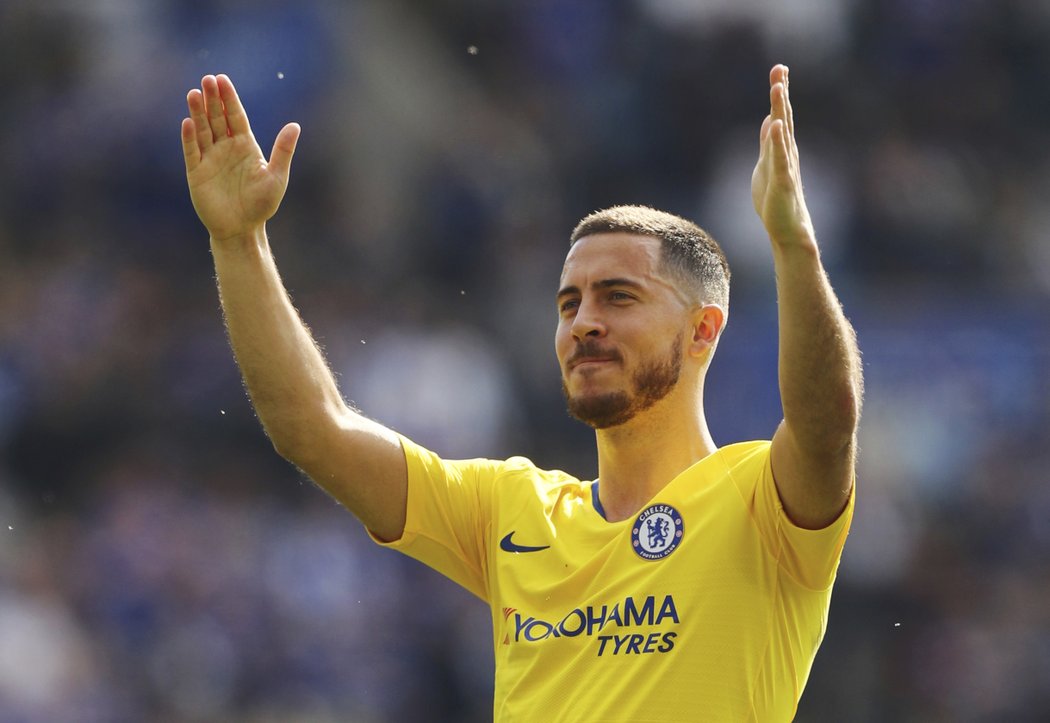 Eden Hazard se zápasem proti Leicesteru rozloučil s Premier League, už je v Realu