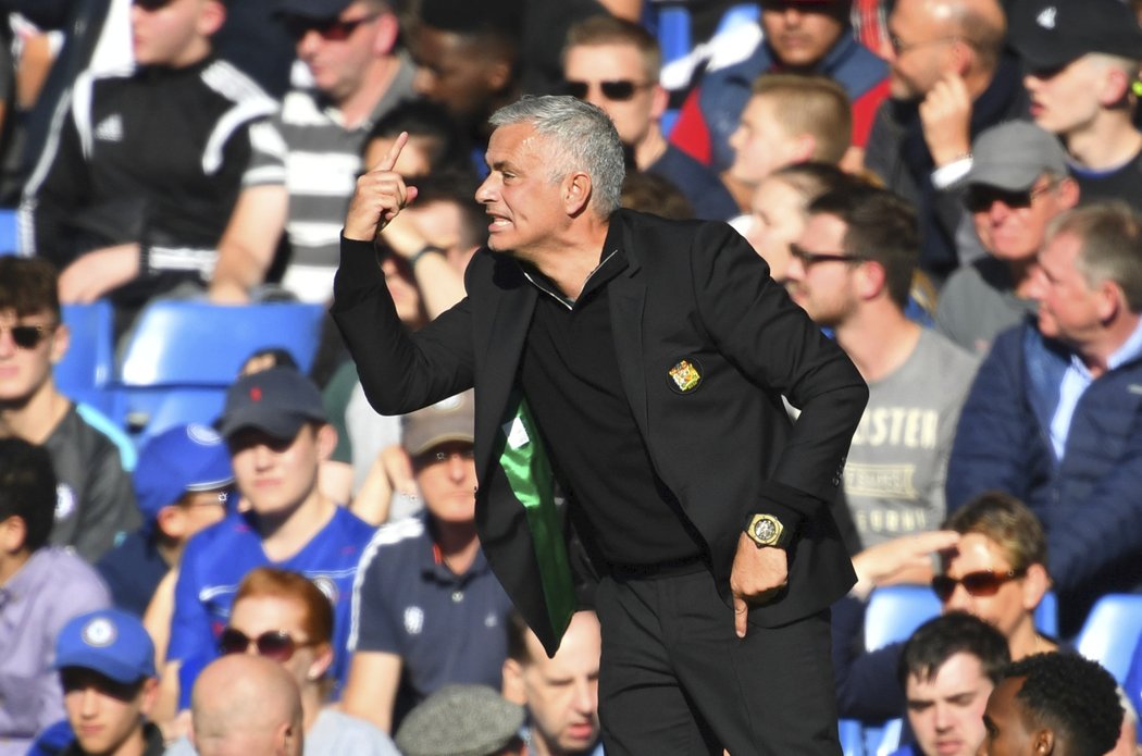 José Mourinho byl s Manchesterem United blízko plnému bodovému zisku