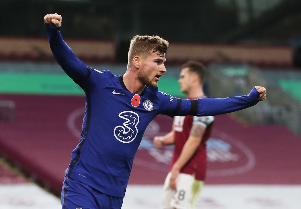 Timo Werner se trefil za Chelsea