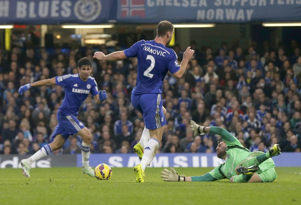 Fotbalisté Chelsea si doma poradili s WBA. Vyhráli 2:0 díky trefám Costy a Hazarda.
