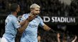 Sergio Agüero hattrickem řídil jasné vítězství Manchesteru City nad Arsenalem