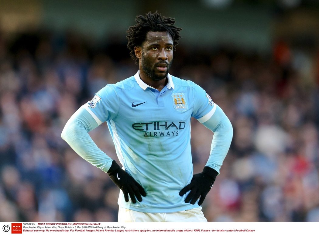 Dnes již bývalý útočník City Wilfried Bony marně hledá formu