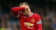 Zklamaný kapitán United Wayne Rooney