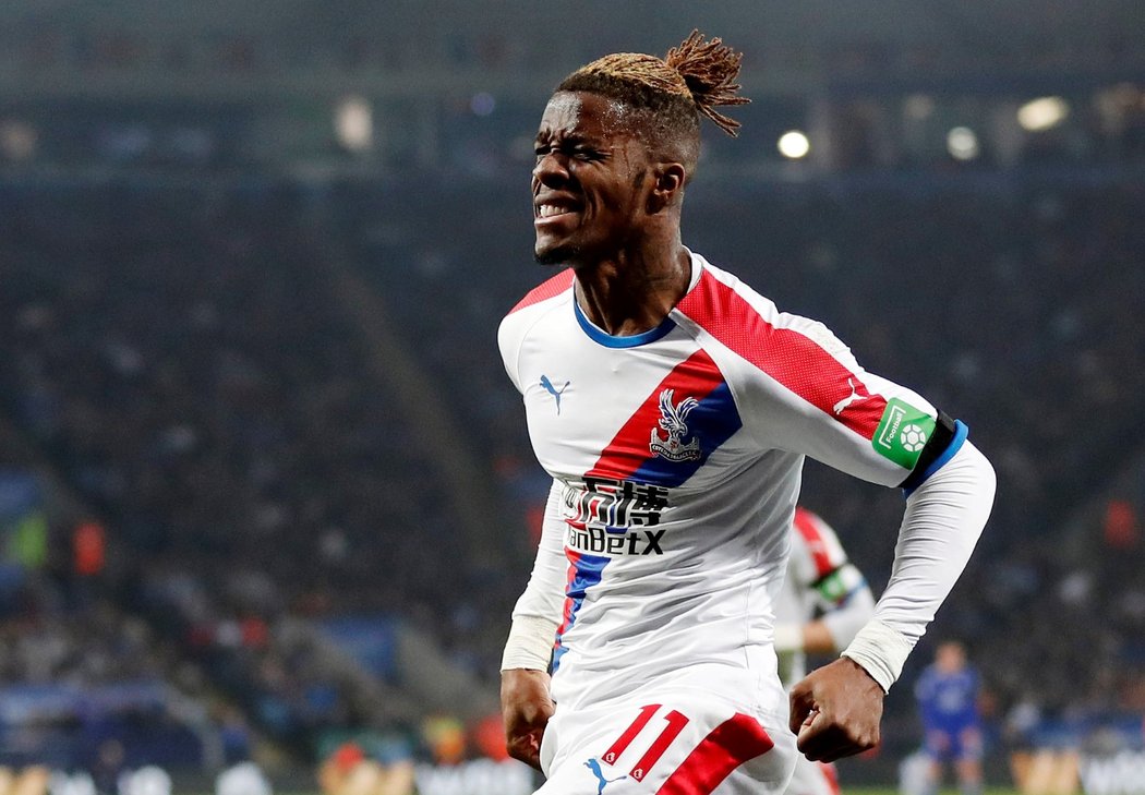 Wilfired Zaha se trefil do sítě Leicesteru