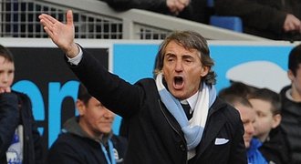Mancini pláče: Mít posily, které jsem chtěl, mohli Citizens obhájit titul