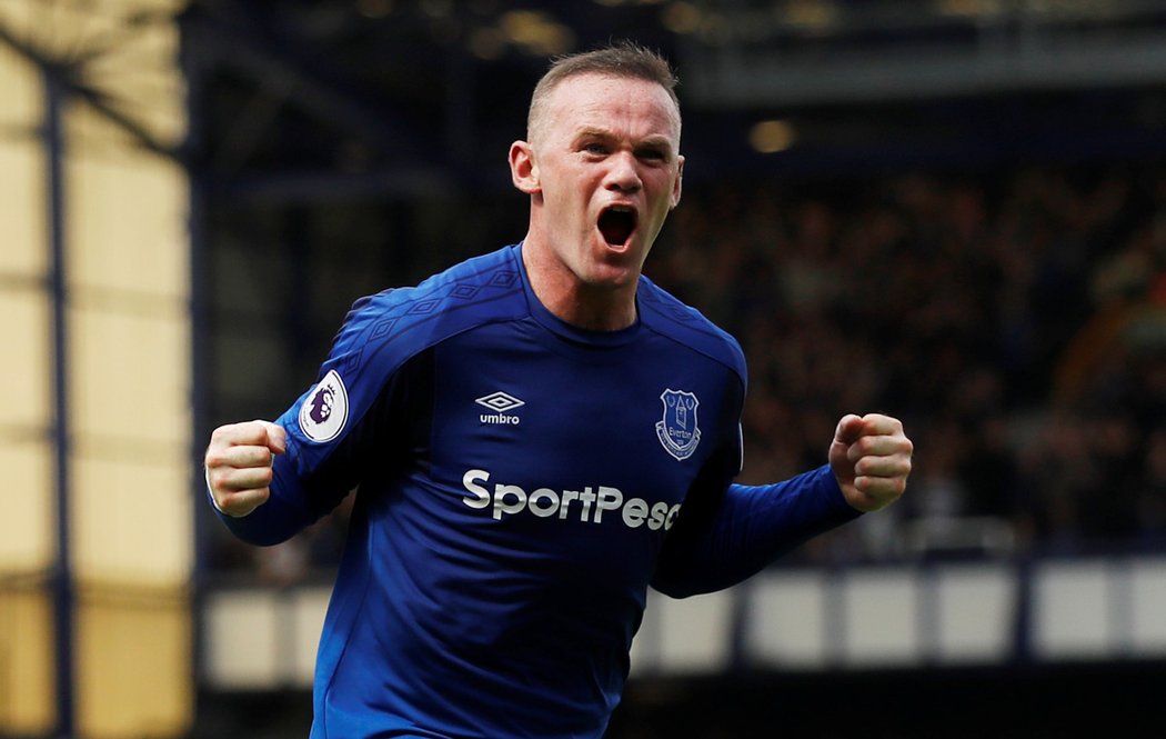 Wayne Rooney se stal hrdinou Evertonu, jediným gólem utkání sestřelil Stoke