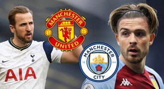 Manchester na nákupech! City chtějí drahou hvězdu, souboj rivalů o Kanea?