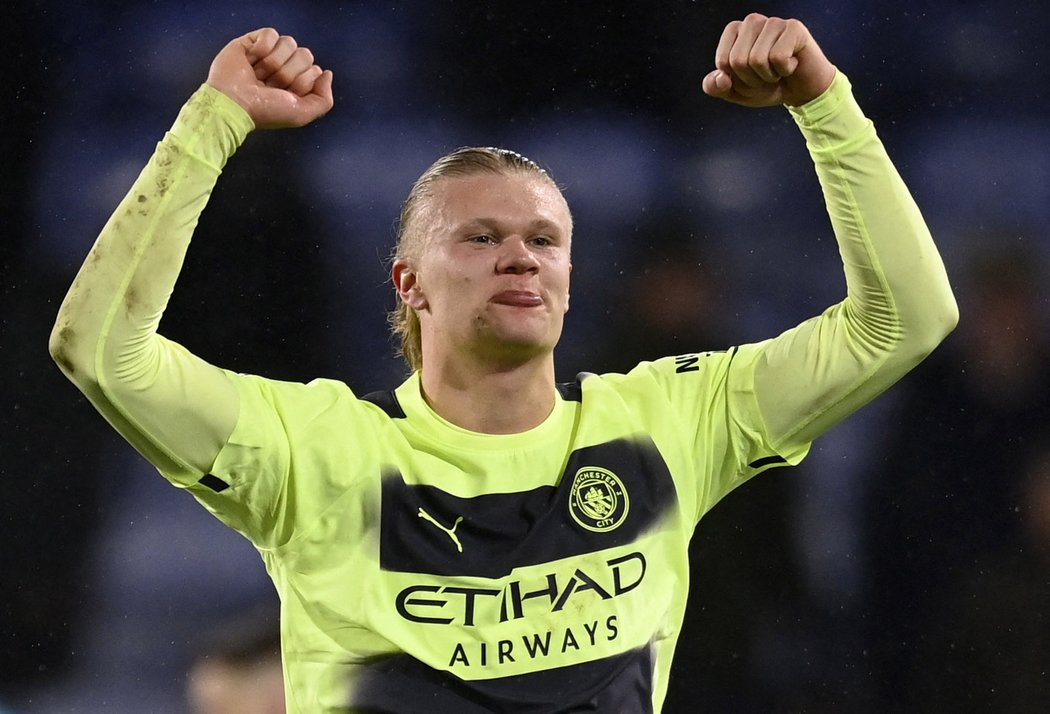 Erling Haaland rozhodl o vítězství Manchesteru City