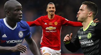 Nejlepší hráč v Anglii? Cenu chce Hazard, Zlatan i Kanté, chybí Alli