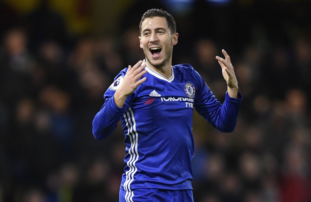 Eden Hazard je cílem číslo jedna pro Real Madrid