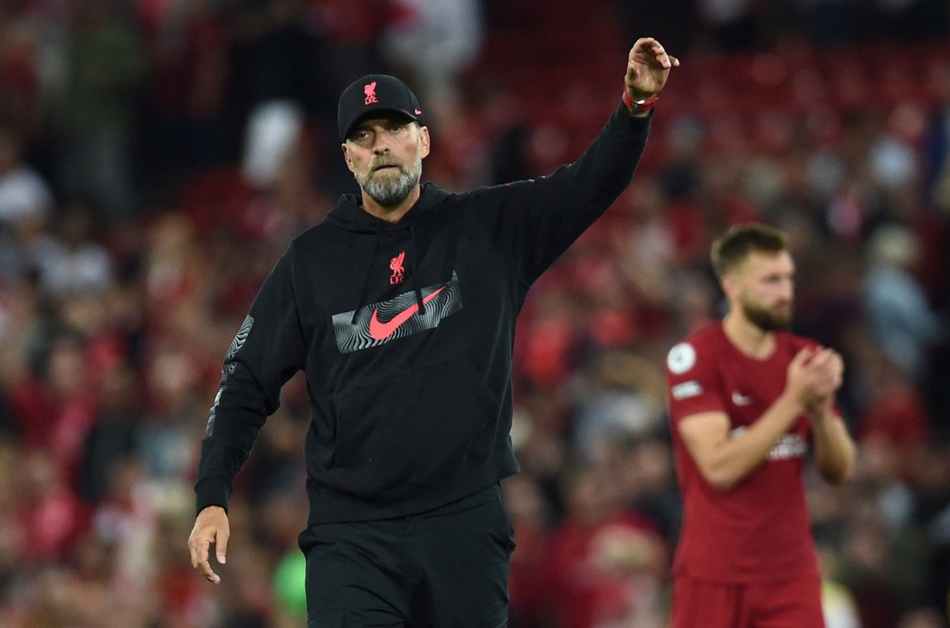 Emotivní kouč Liverpoolu Jürgen Klopp