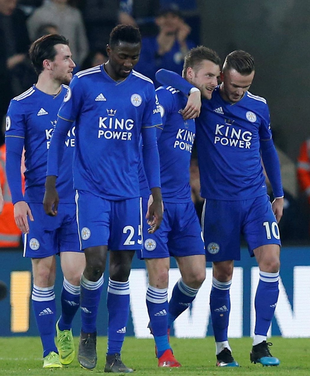 Útočník Jamie Vardy navýšil vedení Leicesteru proti Burnley