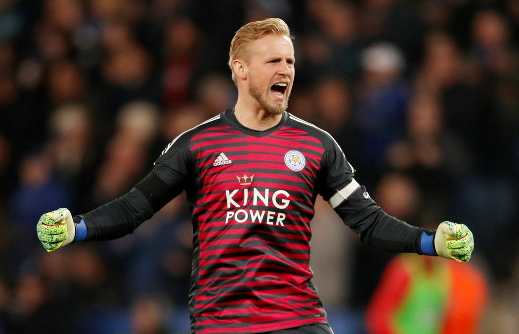 Kasper Schmeichel, brankář Leicesteru