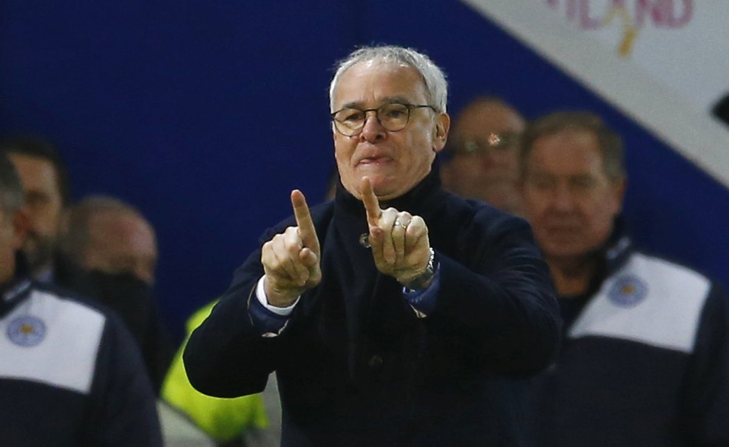 Trenér Leicesteru Claudio Ranieri