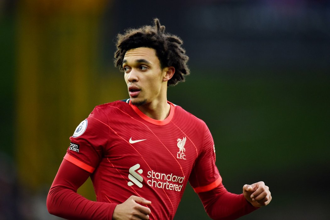 Obránce Liverpoolu Trent Alexander-Arnold