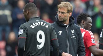 Benteke se opřel do Kloppa: Do Dortmundu mě chtěl, teď mě ignoruje