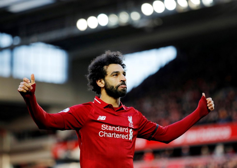 Mohamed Salah řídil výhru Liverpoolu nad Bournemouthem