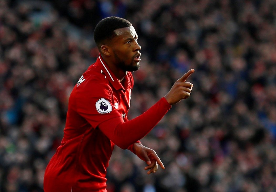 Na výhře Liverpoolu se podílel také Nizozemec Georginio Wijnaldum