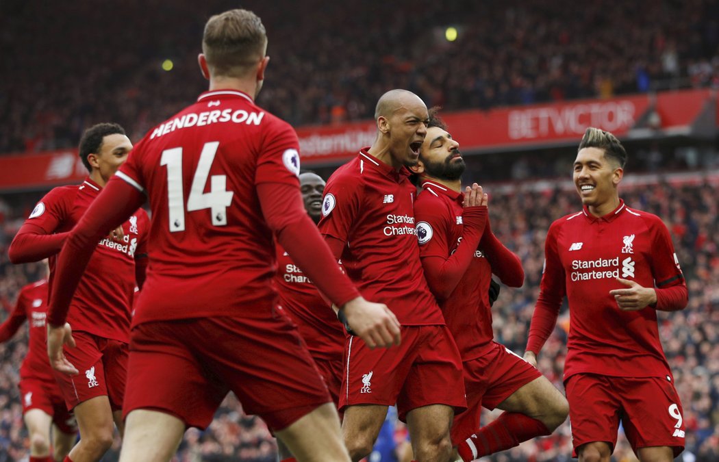 Liverpool porazil Chelsea 2:0 i díky krásné brance Salaha