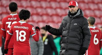 Liverpool 440 minut bez gólu. Klopp se hádal a litoval prohry: Moje chyba