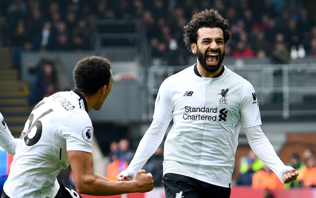 Mohamed Salah září! Tentokrát svým gólem sestřelil Crystal Palace