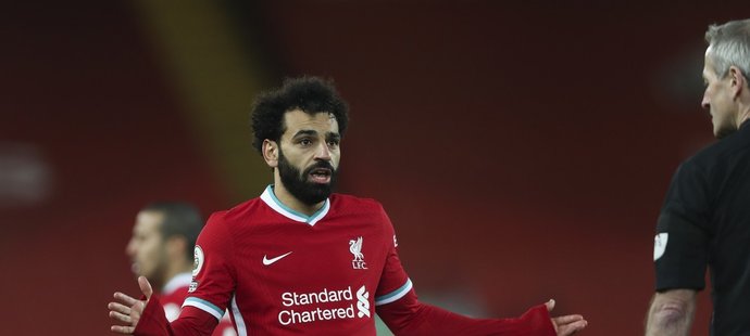 Mohamed Salah v zápase s Chelsea dohrál už po hodině