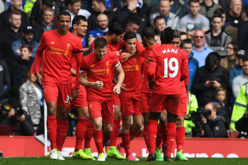 Liverpool vládne městu, v derby zdolal Everton 3:1