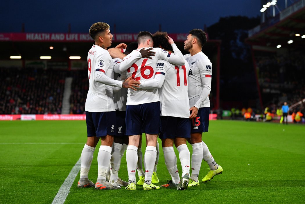 Sedmá výhra v řadě! Liverpool válí, porazil i Bournemouth