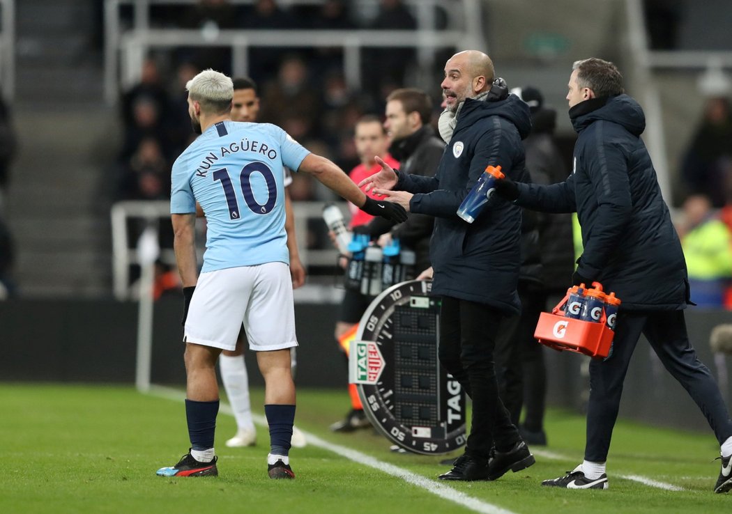 Sergio Agüero vstřelil jedinou branku Manchesteru City