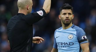 Agüero dostal stop na čtyři zápasy. Přijde o šlágr s Arsenalem