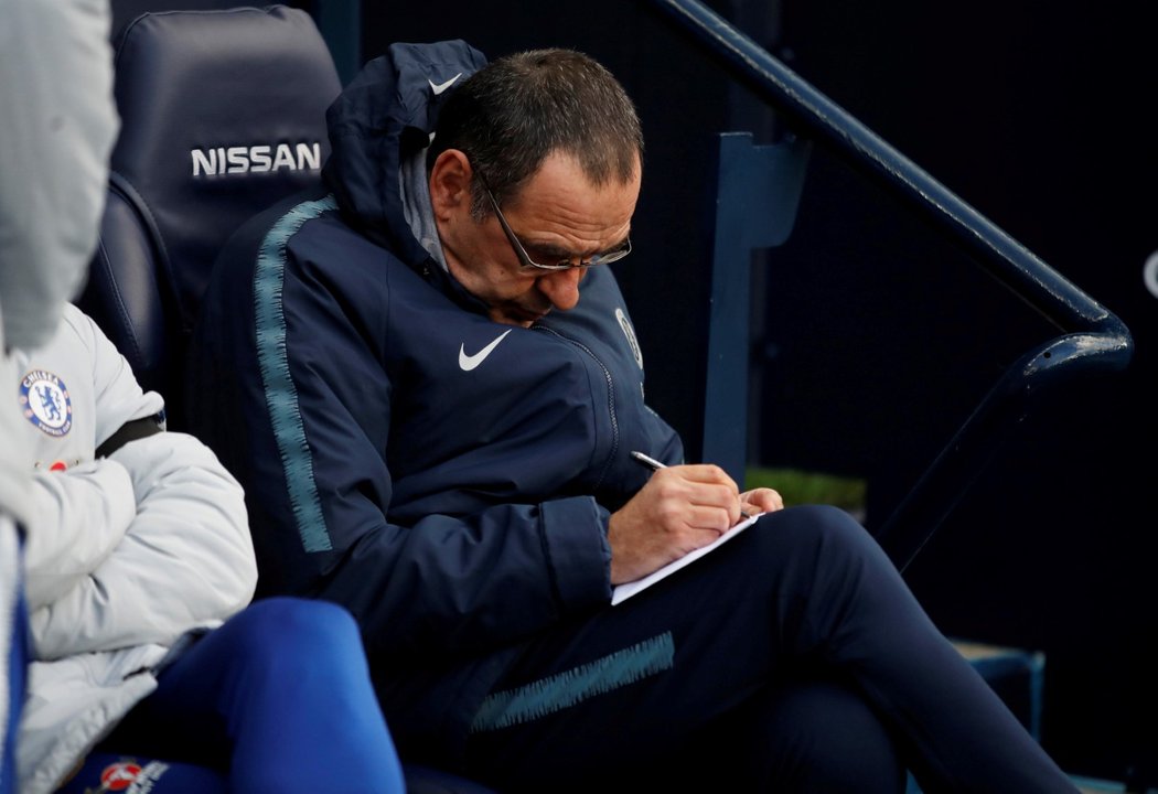 Zlkamaný kouč Chelsea Maurizio Sarri