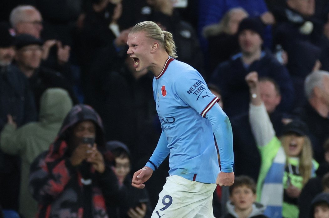 Erling Haaland rozhodl v nastavení o výhře Manchesteru City