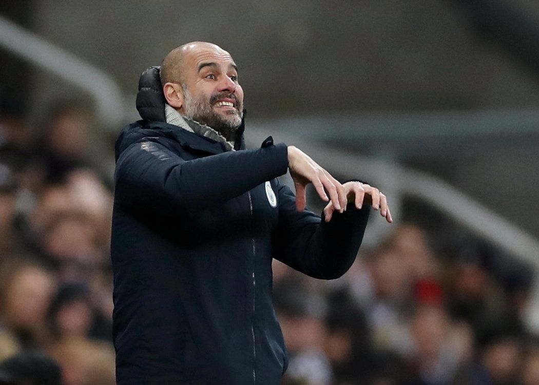 Pep Guardiola, trenér Manchesteru City