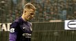 Zklamaný gólman Manchesteru City Joe Hart po porážce od Leicesteru