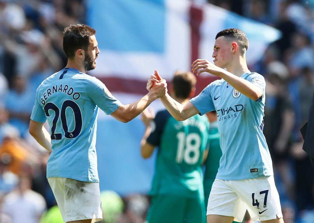 Fotbalisté Manchesteru City porazili Tottenham a vrátili se na první místo Premier League