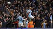 Kapitán Vincent Kompany rozhodl nádhernou střelou o výhře Manchesteru City