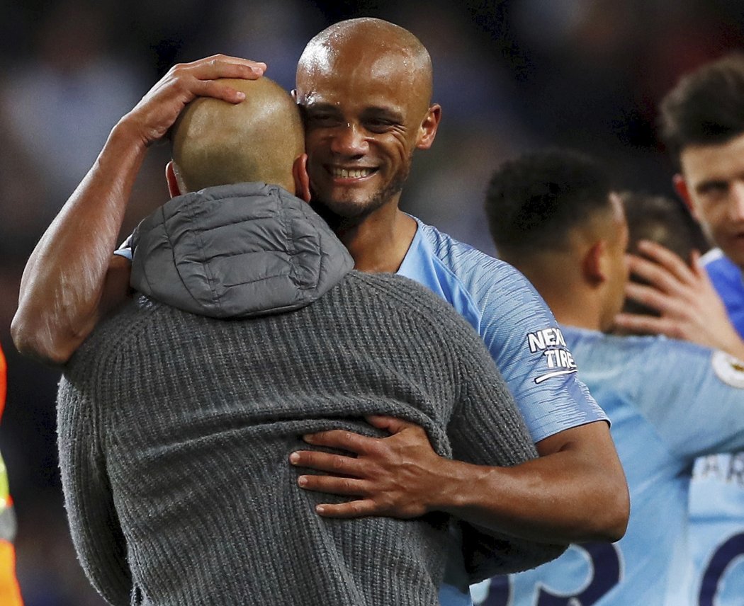 Pep Guardiola mu na střelu nevěřil, Vincent Kompany se ale odvděčil parádním gólem