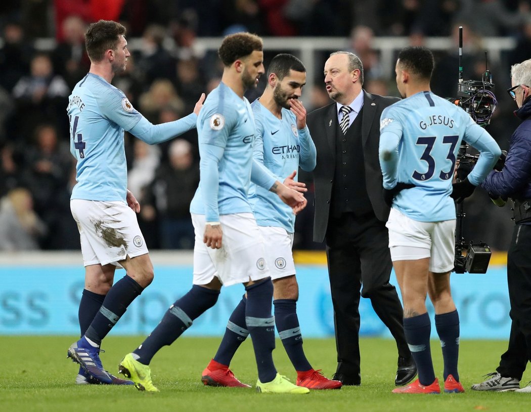 Fotbalisté Manchesteru City prohráli na půdě Newcastlu United 1:2