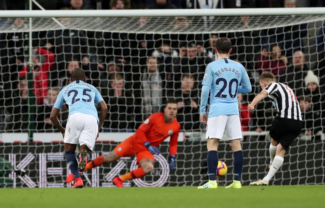 City prohráli na půdě Newcastlu, Liverpool může jít do bodového trháku