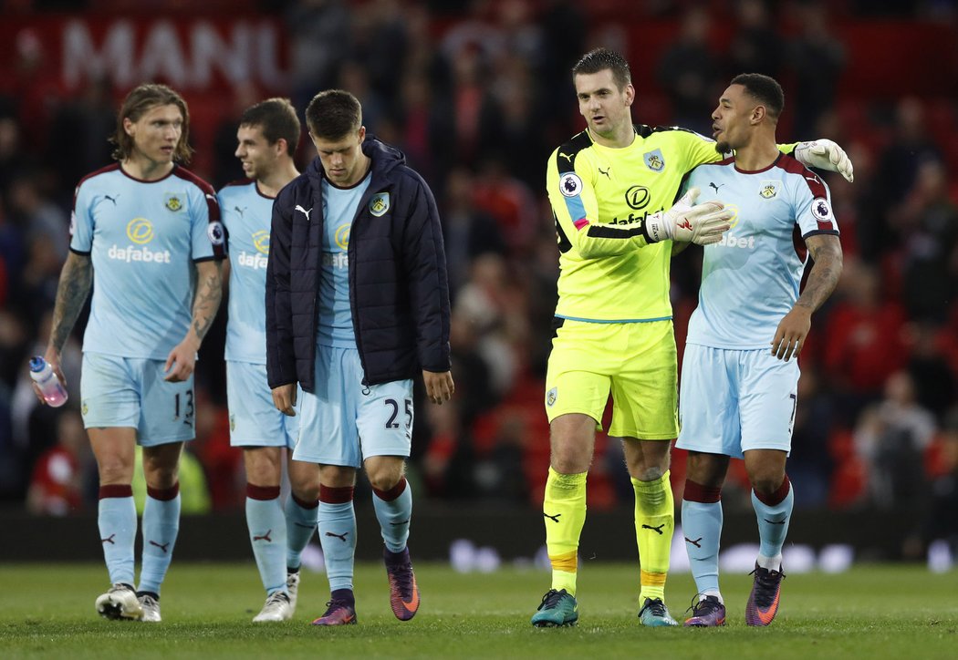 Fotbalisté Burnley získali nečekaný a velmi cenný bod