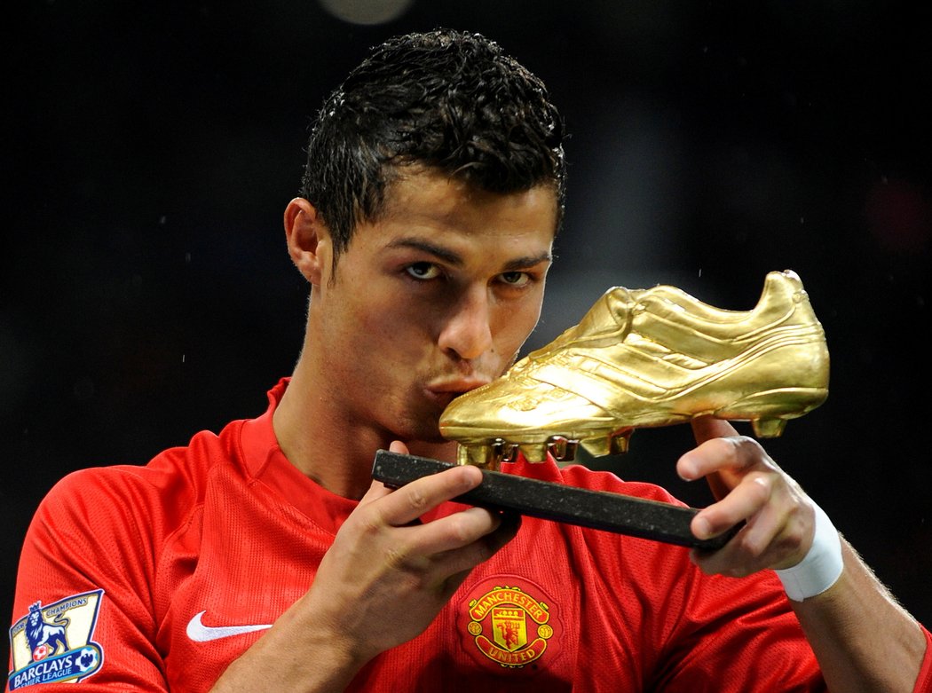 Cristiano Ronaldo se v United stal šampionem a superhvězdou