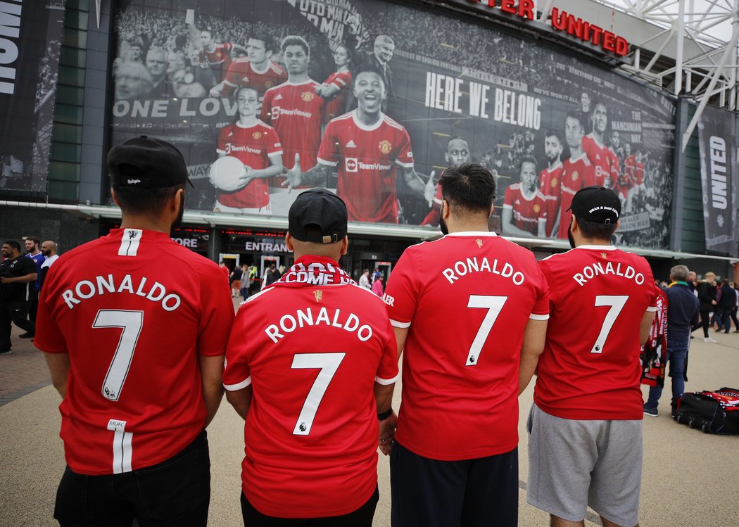 Fanoušci Manchesteru United vyhlíží návrat Cristiana Ronalda