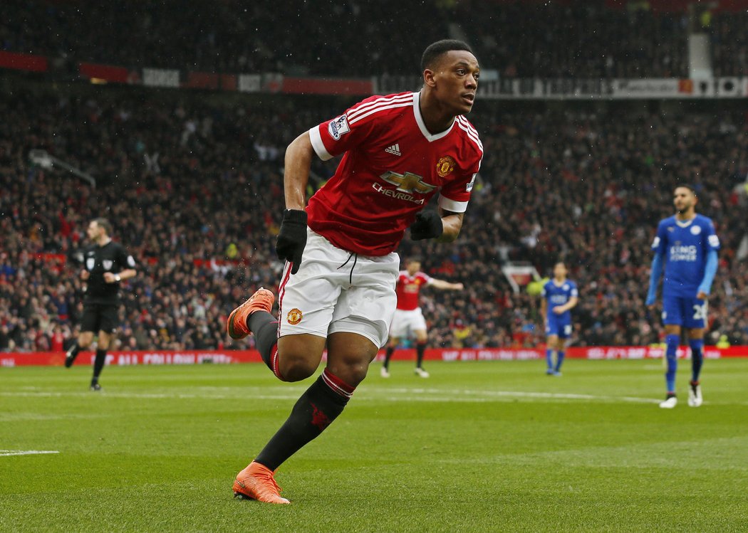 Skóre zápasu otevřel Anthony Martial